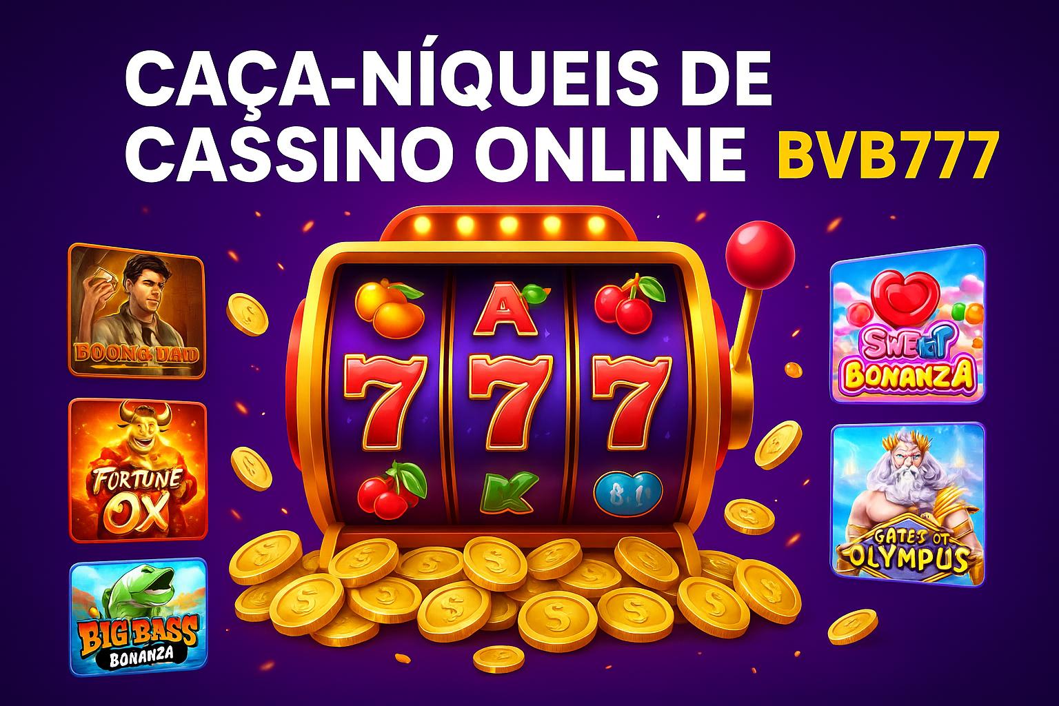 Jogos de Slot no Casino Online BVB777
