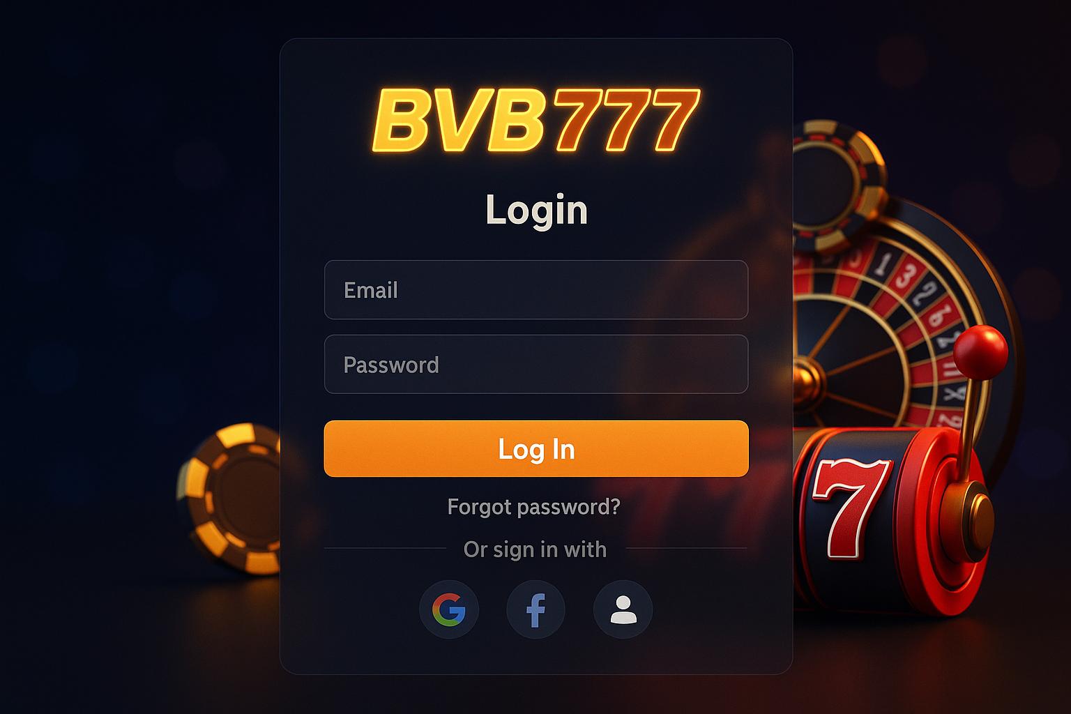 Registro na BVB777 Garante Acesso a uma Vasta Seleção de jogo