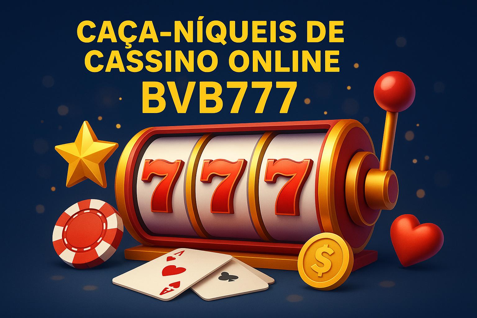 Explore o mundo das slot machines no BVB777 Casino